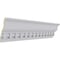 Ekena Millwork 4 5/8"H x 2 7/8"P x 5 1/2"F x 94 1/2"L, (1 3/8" Repeat) Dentil Crown Moulding MLD05X03X05DE - alternate 5